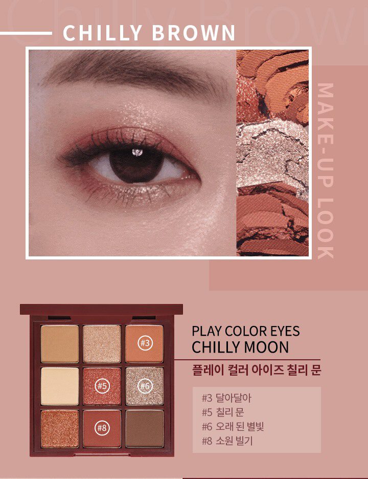 Phan Mat Etude House Play Color Eyes Chilly Moon 8
