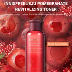 Innisfree Jeju Pomegranate Revitalizing Toner 200ml Jeju Cosmetics 9