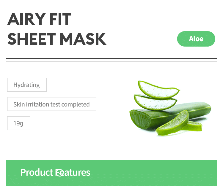Missha Airy Fit Sheet Mask Aloe 02