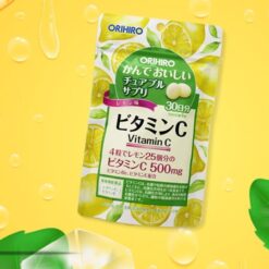 Vien Nhai Bo Sung Vitamin C Orihiro 120 Vien Sieu Thi Nhat Ban Japana 0 (2)