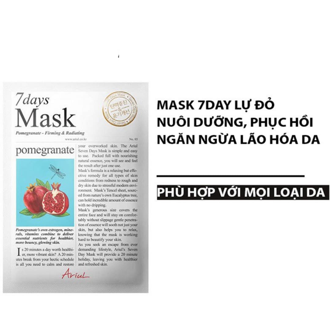 Mặt Nạ Ariul 7 Days Mask (4)