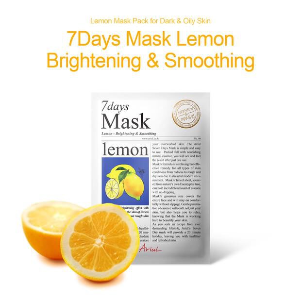 Ariul 7 Days Mask Lemon Ljbeauty Png1 Min
