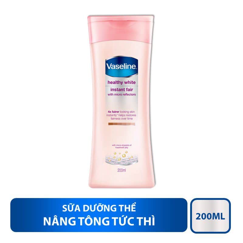 Sua Duong The Vaseline Nang Tong Tuc Thi 200ml