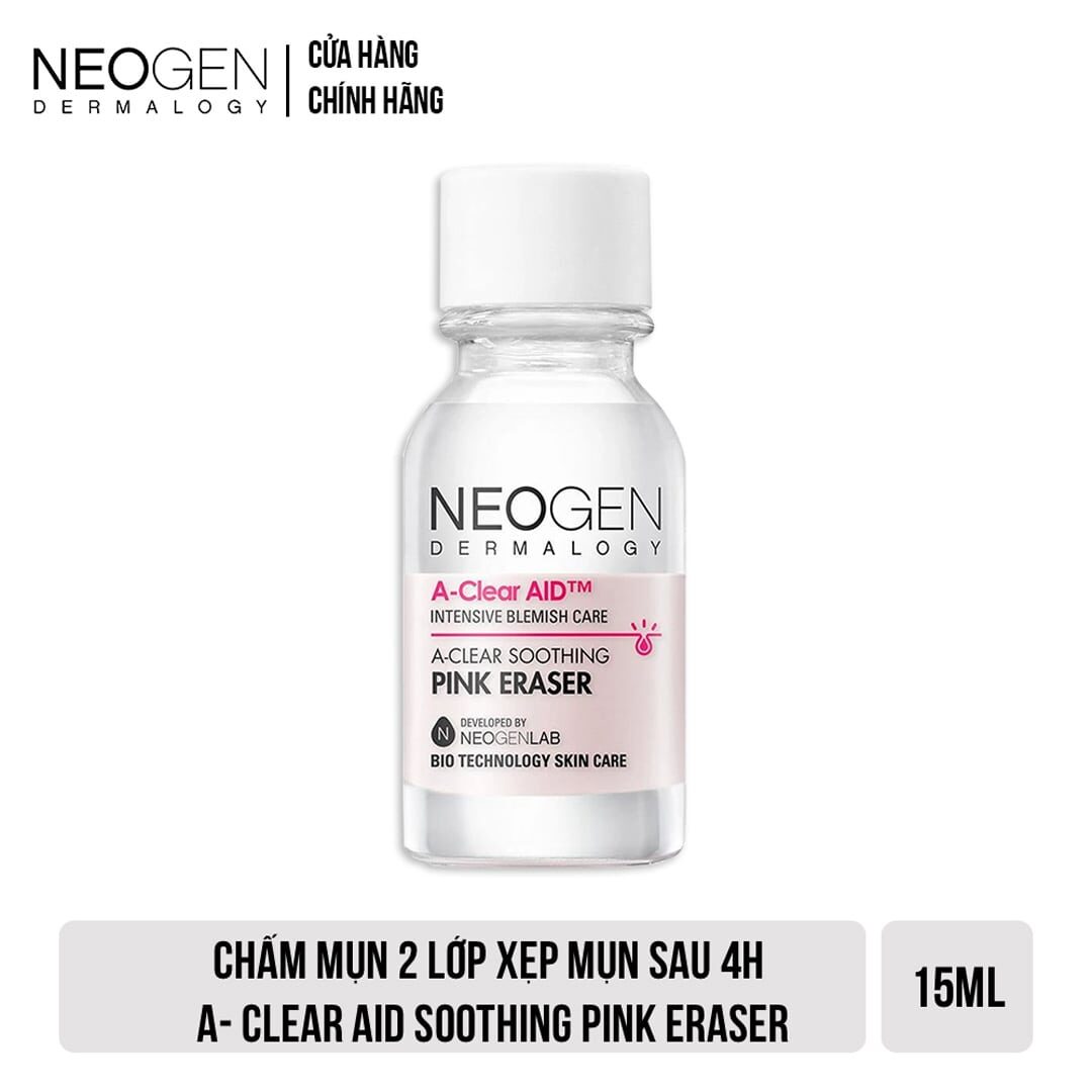 Neogen Dermalogy A Clear Soothing Pink Eraser 15ml 13 Min