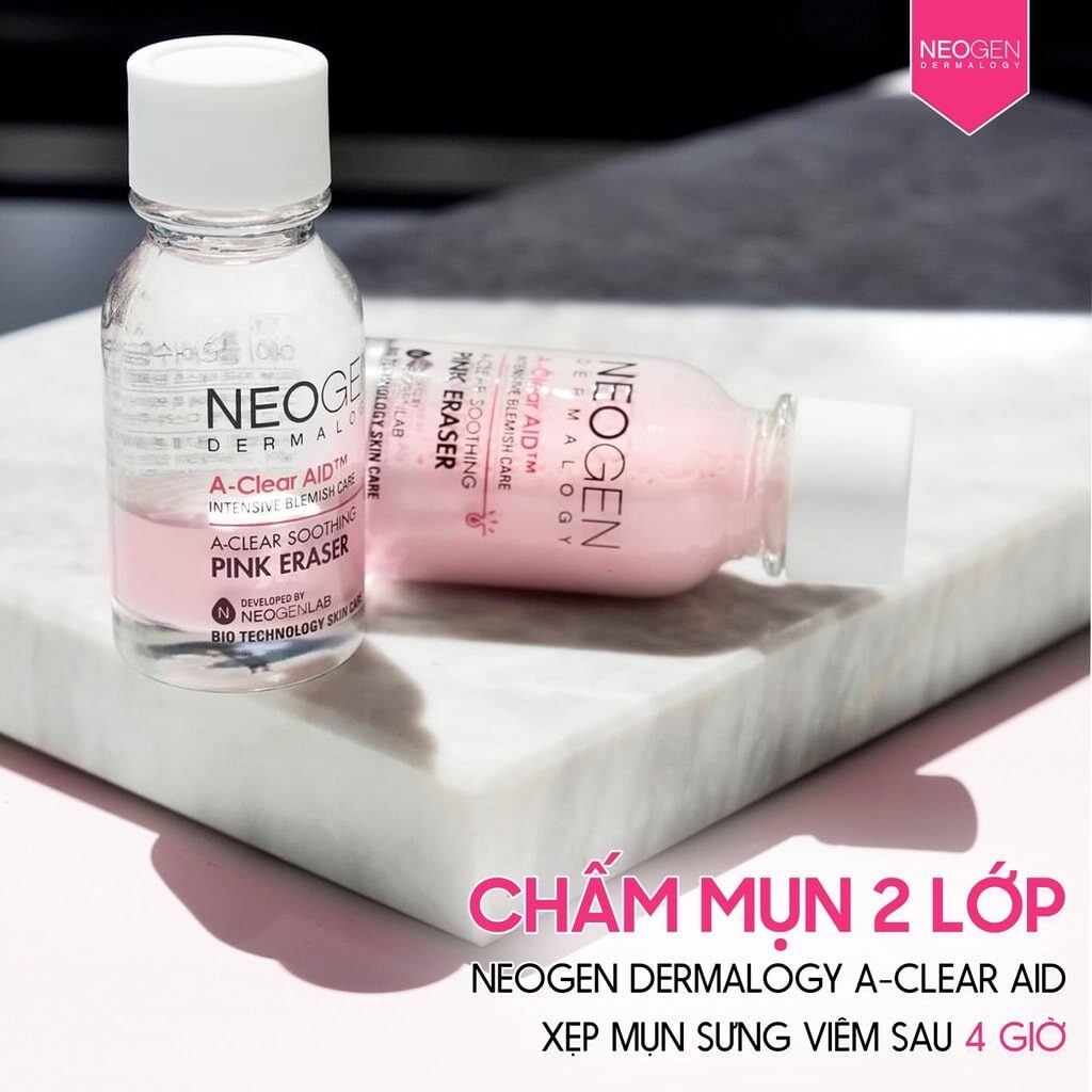 Neogen Dermalogy A Clear Soothing Pink Eraser 15ml 2 Min